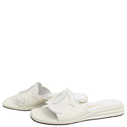Chanel * Mule Sandlas Shoes #36