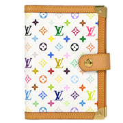 Louis Vuitton Monogram Multicolor Agenda PM Notebook Cover R20896 Small Good