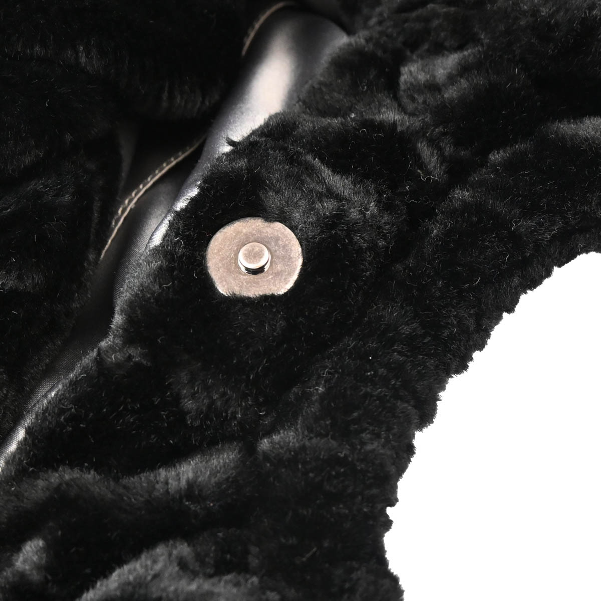 Chanel 2010-2011 Faux Fur Hobo Tote Bag