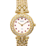 Van Cleef & Arpels Sport 2 Quartz Watch 18KYG Diamond Ruby