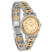 Hermes Clipper CL3.240 Quartz Watch SS