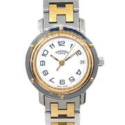 Hermes Clipper CL3.240 Quartz Watch SS