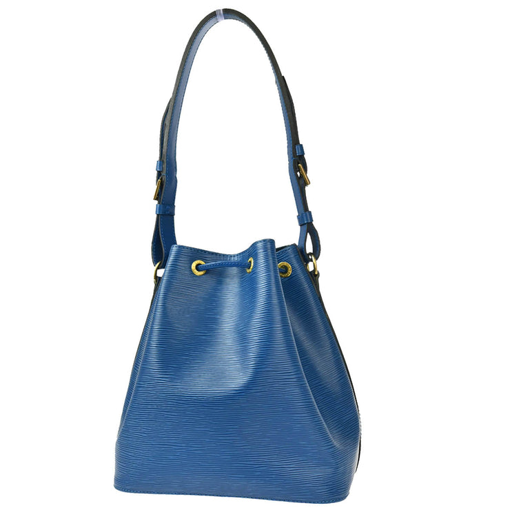 Louis Vuitton 1994 Blue Epi Petite Noe Shoulder Bag M40675