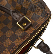 Louis Vuitton 2008 Brown Damier Speedy 25 Handbag N41365