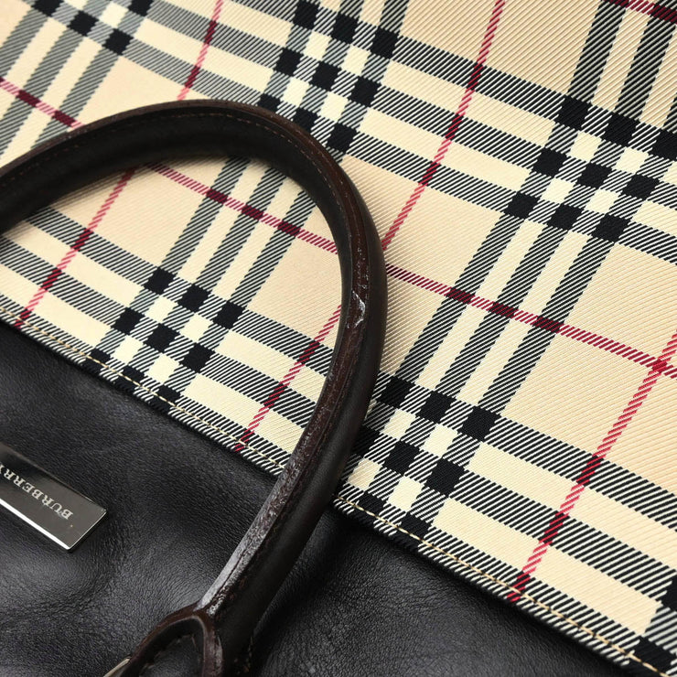 Burberry Beige Burberry Check 2way Shoulder Handbag