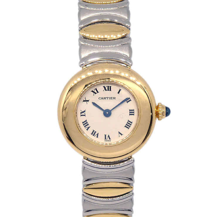Cartier Ref.W40001 Must Colisee Bell Epoch Quartz Watch 18KYG SS