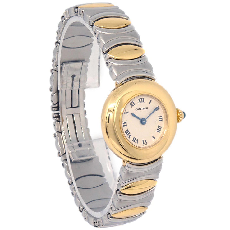 Cartier Ref.W40001 Must Colisee Bell Epoch Quartz Watch 18KYG SS