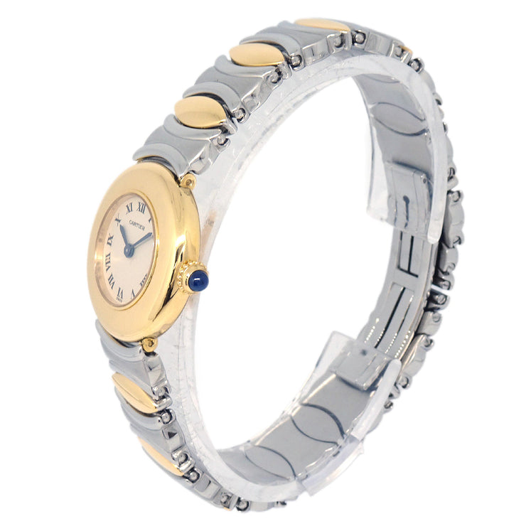Cartier Ref.W40001 Must Colisee Bell Epoch Quartz Watch 18KYG SS