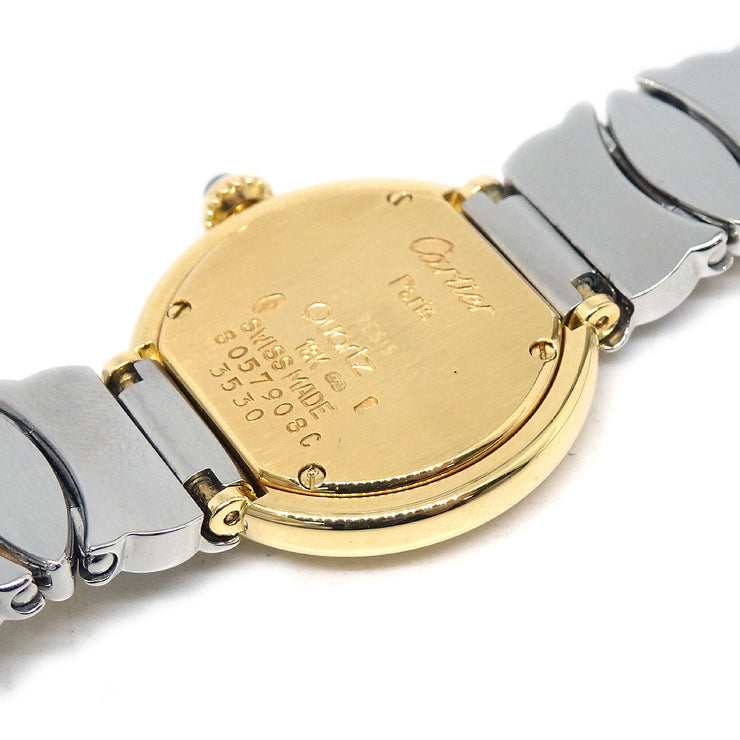 Cartier Ref.W40001 Must Colisee Bell Epoch Quartz Watch 18KYG SS