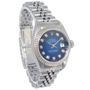 Rolex Oyster Perpetual Datejust 26mm Ref.69174G Watch SS Diamond