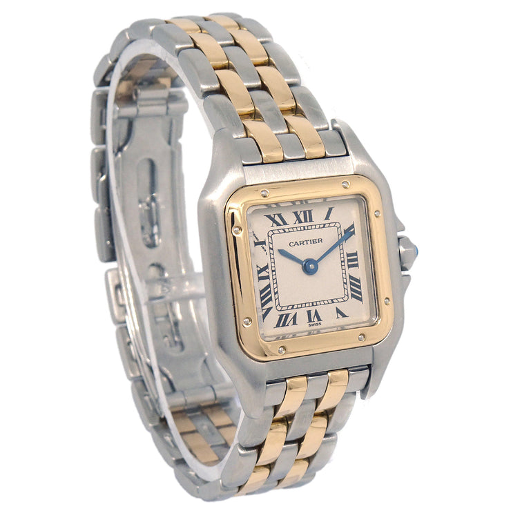 Cartier Panthere SM Ref.1057917 Quartz Watch SS 18KYG