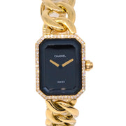 Chanel Premiere Watch 18KYG Diamond #L