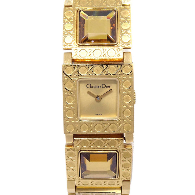 Christian Dior D60-159 La Parisienne Quartz Watch Gold