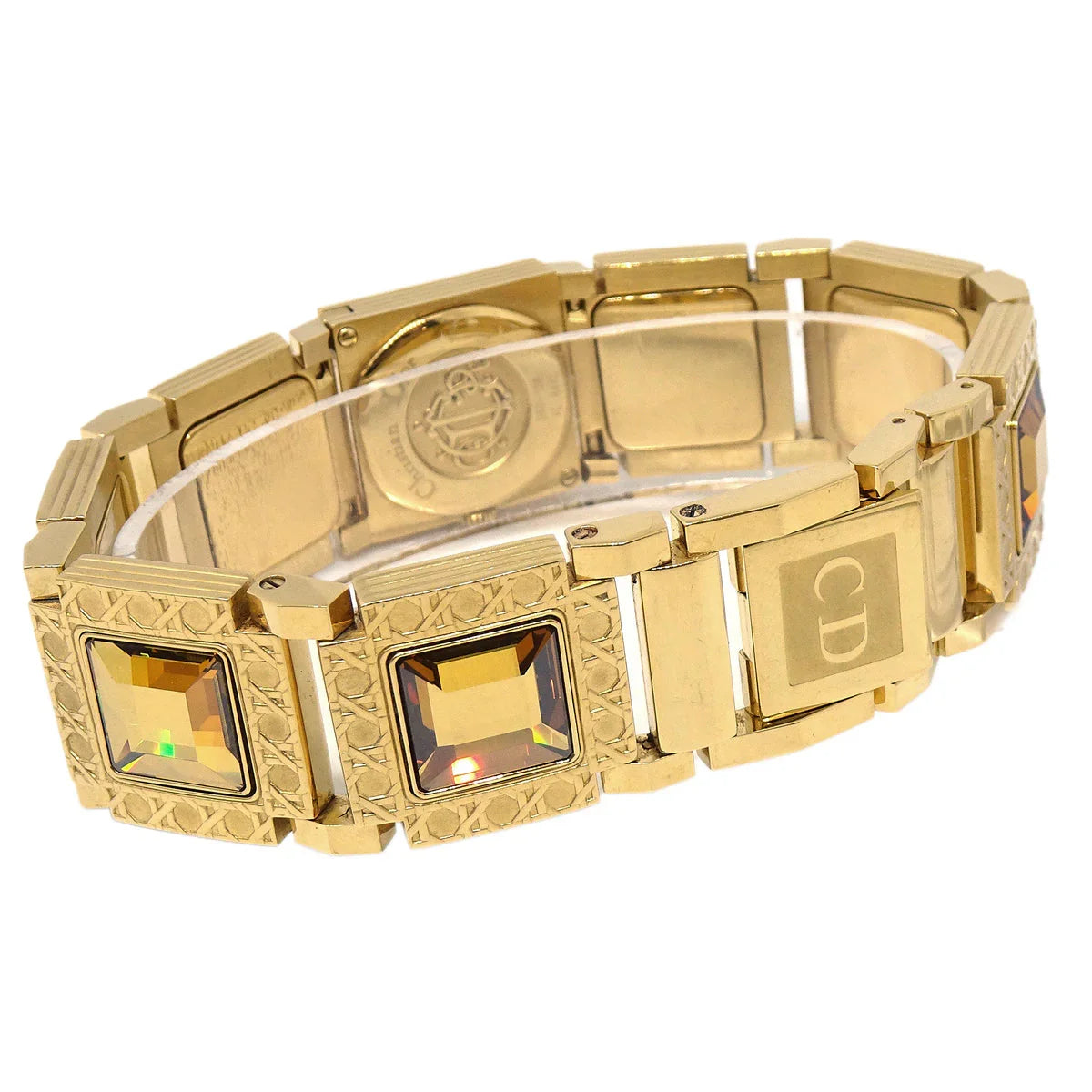 Christian Dior D60-159 La Parisienne Quartz Watch Gold
