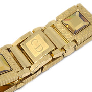 Christian Dior D60-159 La Parisienne Quartz Watch Gold