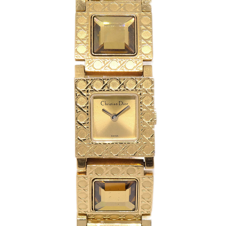 Christian Dior D60-159 La Parisienne Quartz Watch Gold