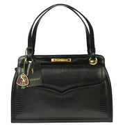 Yves Saint Laurent Black Leather Handbag