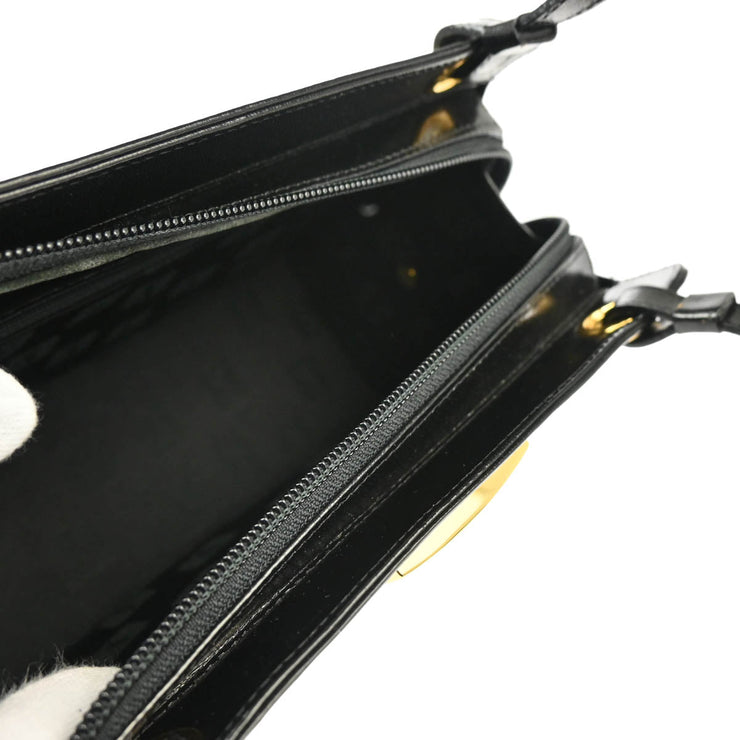 Yves Saint Laurent Black Leather Handbag