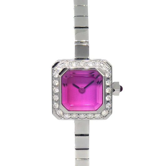 Corum Sugar Cube Ref.137.424.47 Quartz Watch SS Diamond