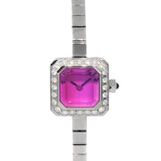 Corum Sugar Cube Ref.137.424.47 Quartz Watch SS Diamond