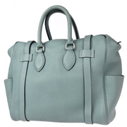 Hermes 2009 Ciel Taurillon Clemence Pursangle 31 Handbag