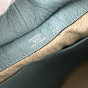 Hermes 2009 Ciel Taurillon Clemence Pursangle 31 Handbag