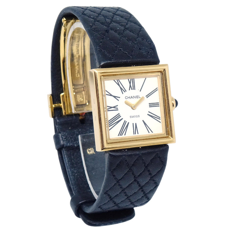 Chanel Mademoiselle Watch 18KYG