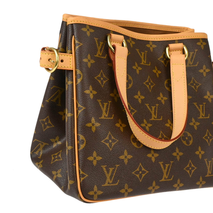 Louis Vuitton 2008 Monogram Batignolles Tote Handbag M51156