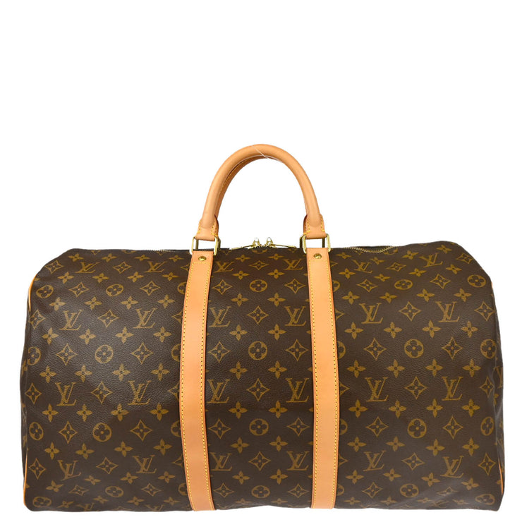 Louis Vuitton 2001 Monogram Keepall 50 Duffle Travel Handbag M41426