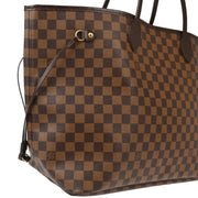 Louis Vuitton 2008 Damier Neverfull GM Tote Handbag N51106