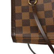 Louis Vuitton 2008 Damier Neverfull GM Tote Handbag N51106