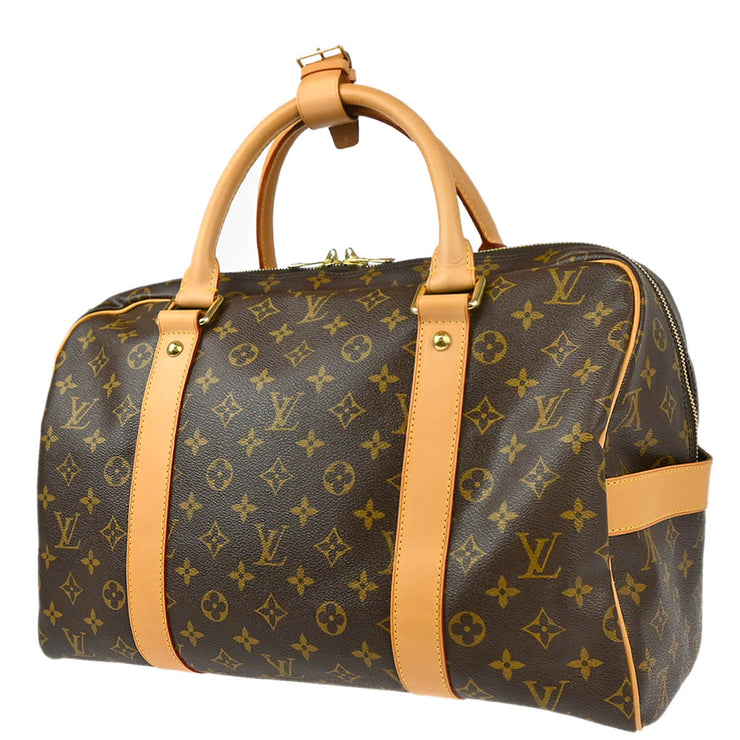 Louis Vuitton 2009 Monogram Carryall Duffle Bag M40074