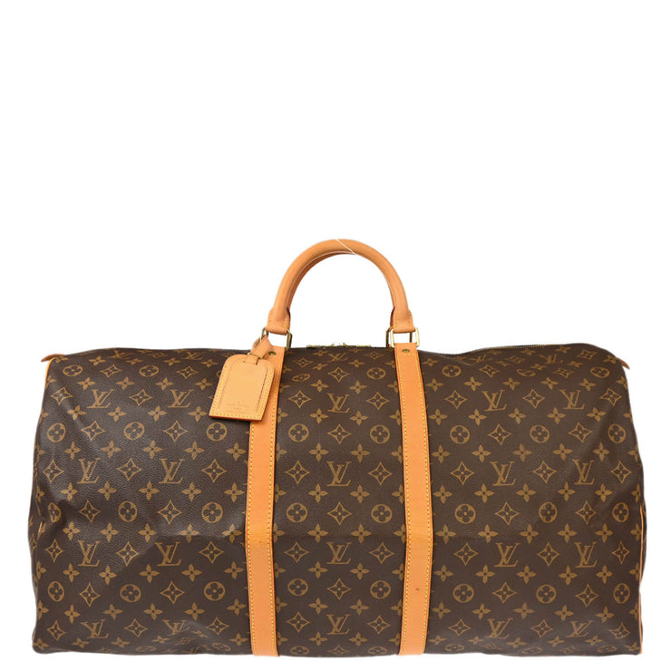 Louis Vuitton 1996 Monogram Keepall 60 Duffle Handbag M41422