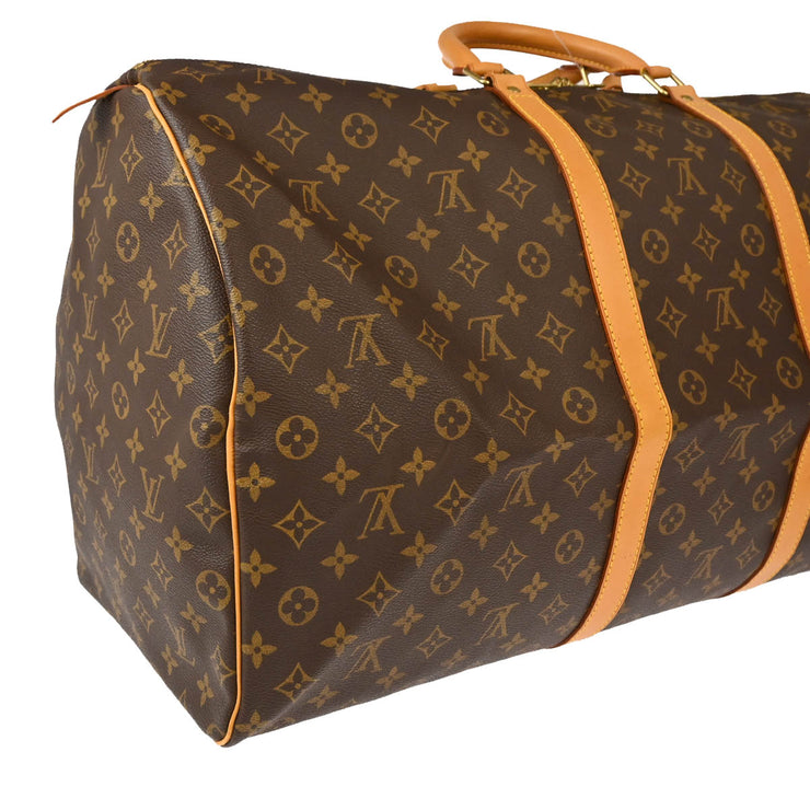 Louis Vuitton 1996 Monogram Keepall 60 Duffle Handbag M41422