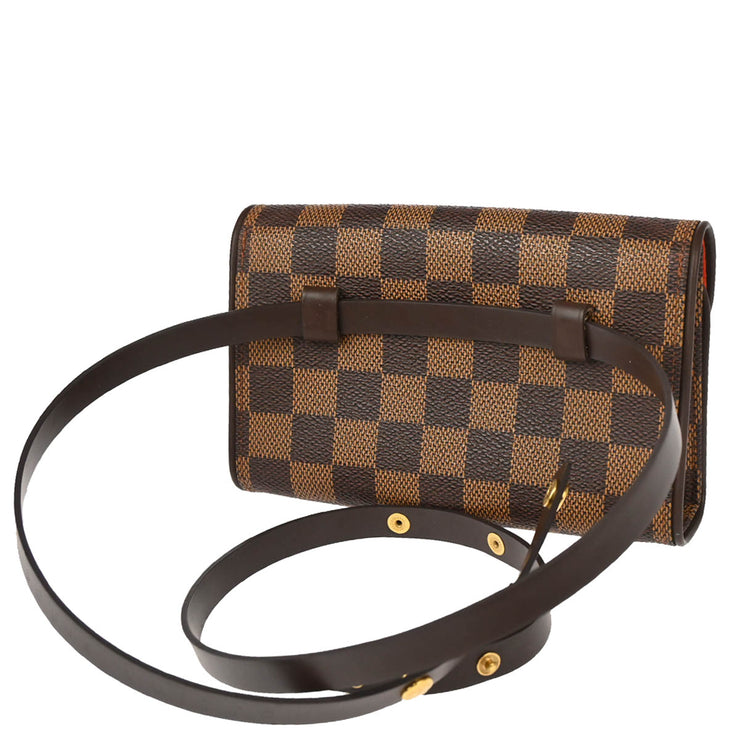 Louis Vuitton Damier Pochette Florentine Belt Bum Bag #S N51856