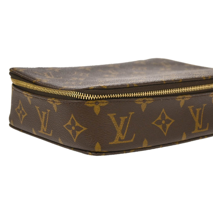 Louis Vuitton 2002 Monogram Poche Monte Carlo Jewelry Case M47350