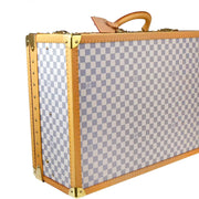 Louis Vuitton Damier Azur Alzer 60 Trunk Hard Case Bag