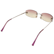 Chanel Sunglasses Eyewear Brown Purple Small Good