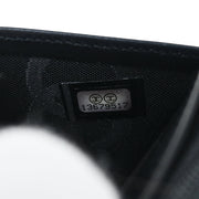 Chanel 2009-2010 Black Calfskin Cambon Ligne Long Wallet