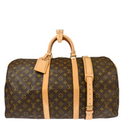 Louis Vuitton 1997 Monogram Keepall Bandouliere 50 2way Shoulder Duffle Bag M41416