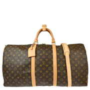 Louis Vuitton 2005 Monogram Keepall Bandouliere 60 2way Shoulder Duffle M41412