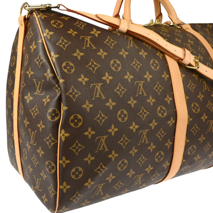 Louis Vuitton 2005 Monogram Keepall Bandouliere 60 2way Shoulder Duffle M41412