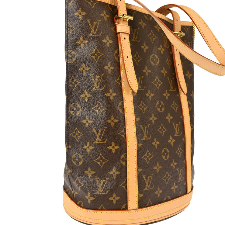 Louis Vuitton 2004 Monogram Bucket GM Tote Bag M42236