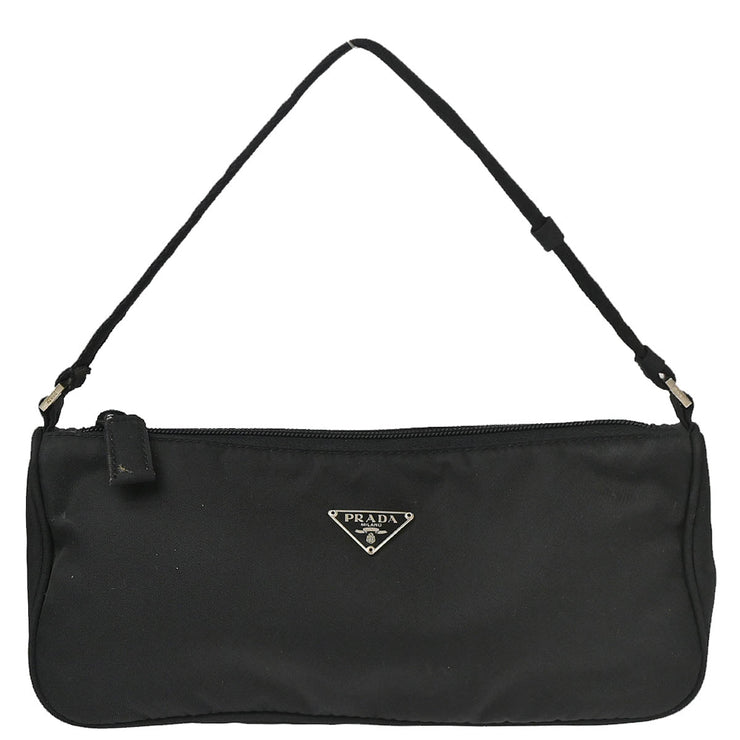 Prada Black Nylon Handbag