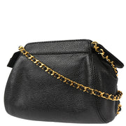 Chanel 1997-1999 Black Caviar Shoulder Bag