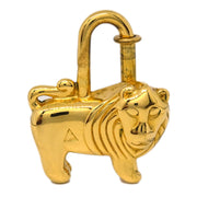 Hermes I'Afrique Lion 1997 Limited Cadena Gold Small Good