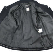 Chanel 1998 Single Breasted Jacket Black #36