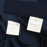 Christian Dior Setup Suit Jacket Skirt Navy #7