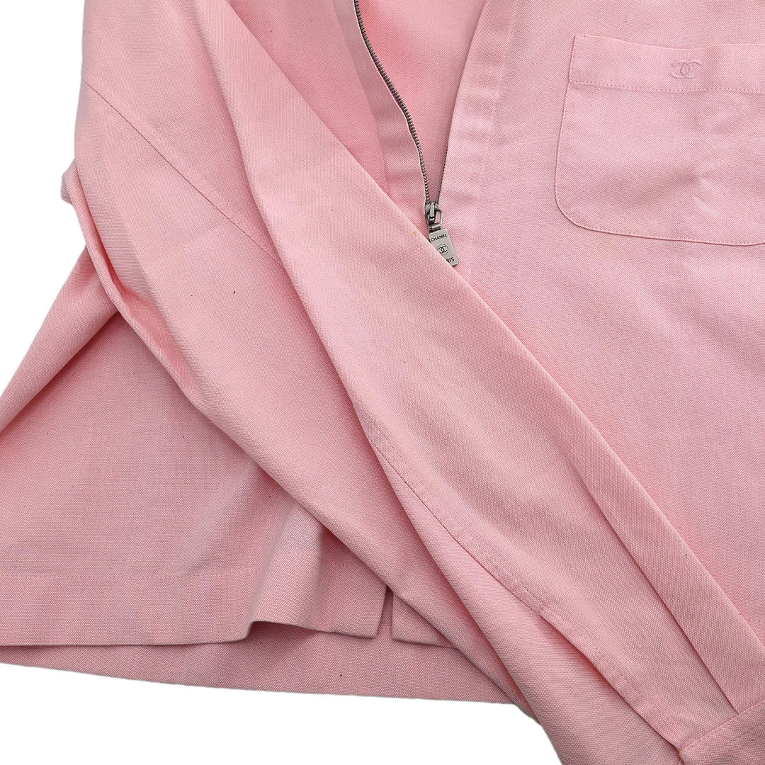 Chanel 1998 Zip Up Jacket Pink #38 – AMORE Vintage Tokyo