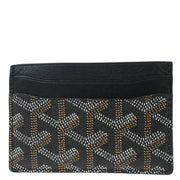 Goyard Saint Sulpice Card Case Holder Black Small Good